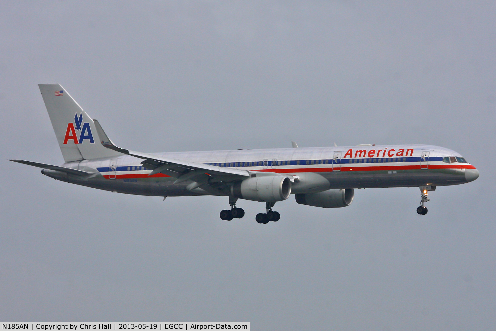 N185AN, 2001 Boeing 757-223 C/N 32379, American Airlines