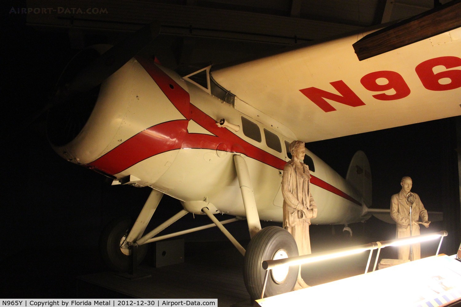 N965Y, Lockheed VEGA 2D C/N 40, Lockheed Vega 2D at Henry Ford Museum Dearborn Michigan