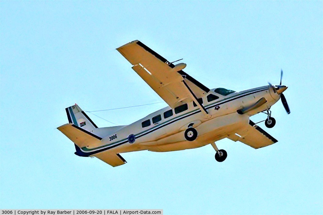 3006, Cessna U-27A Caravan 1 C/N 208-00136, Cessna 208 Caravan I [208-00136] (South African Air Force) Lanseria~ZS 20/09/2006
