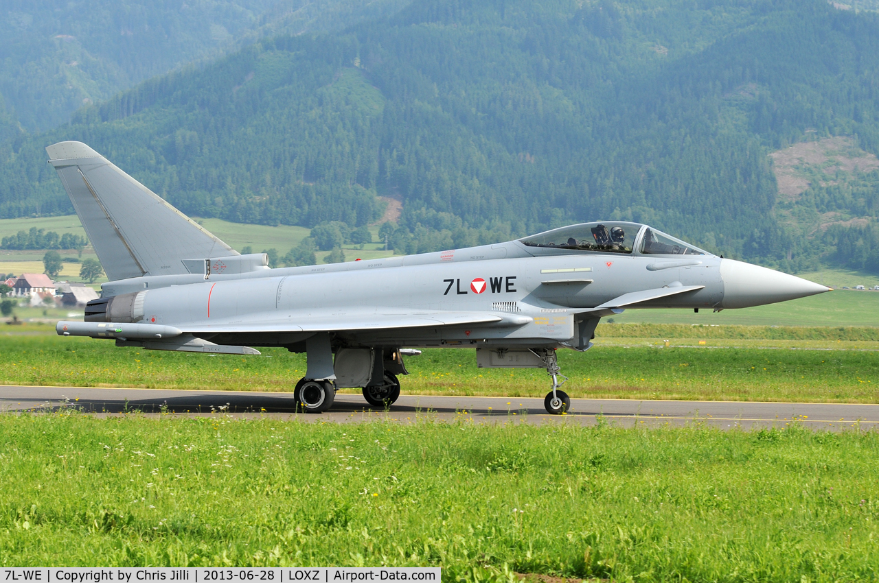 7L-WE, 2008 Eurofighter EF-2000 Typhoon S C/N AS005, Austrian Air Force
