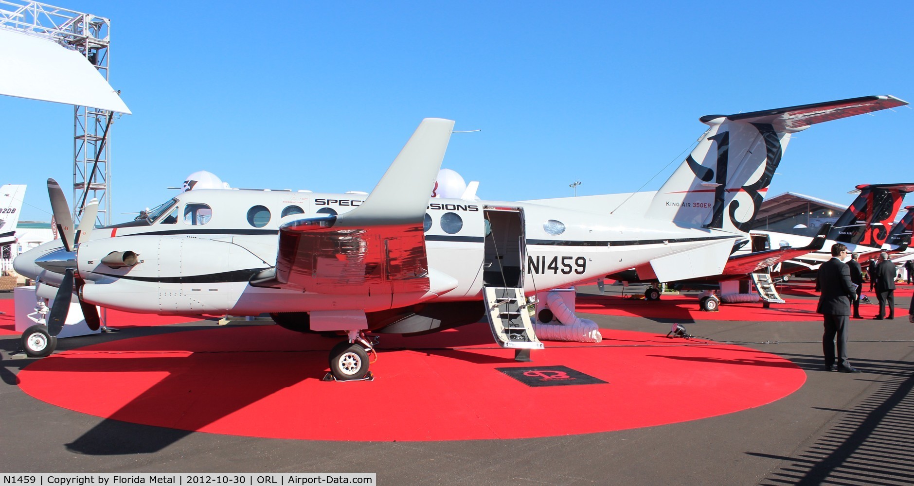 N1459, Hawker Beechcraft 350ER King Air (B300CER) C/N FL-667, Beech 350 at NBAA