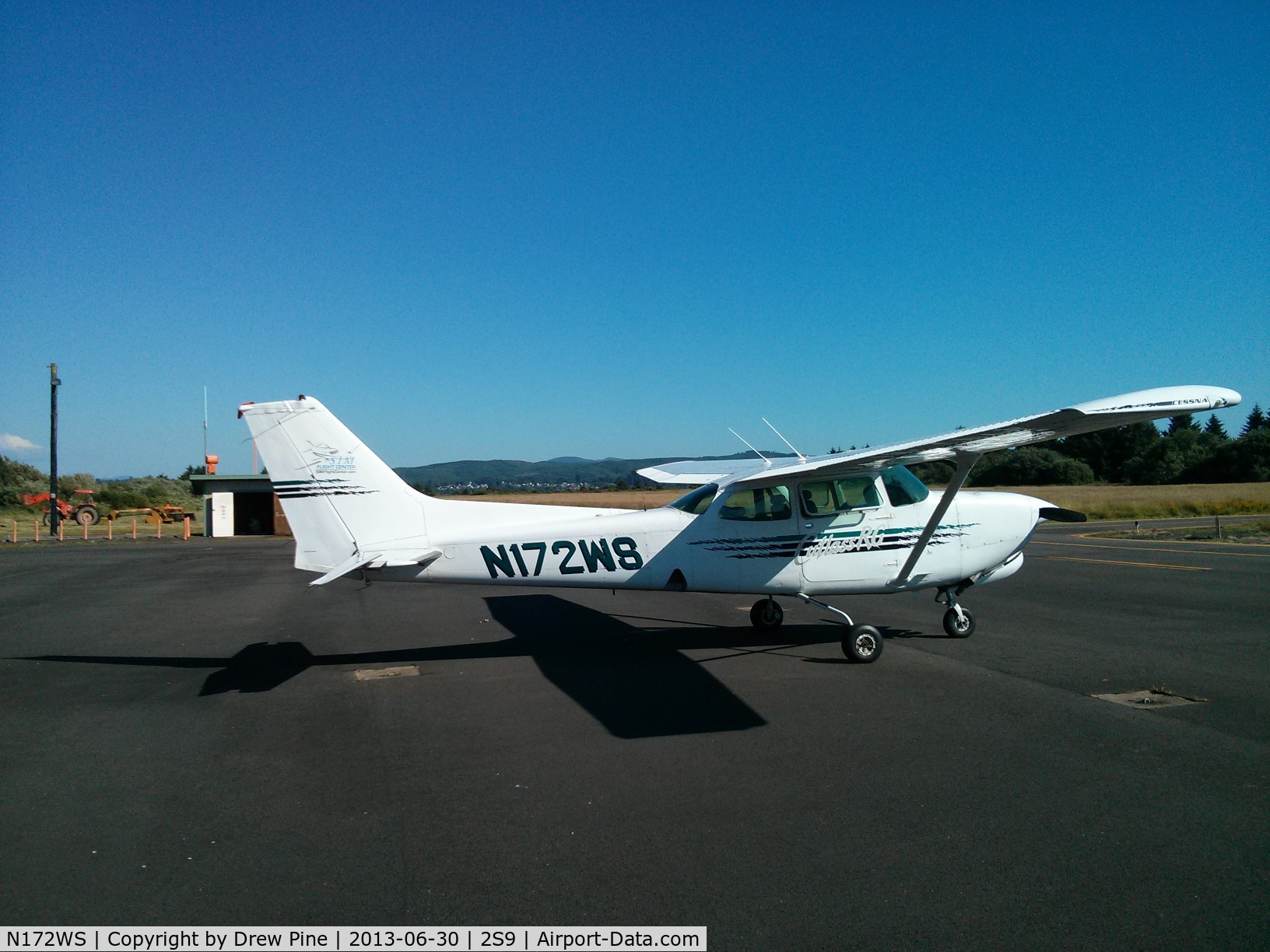 N172WS, 1979 Cessna 172RG Cutlass RG C/N 172RG0229, Parked at Willapa Harbor Airport.
