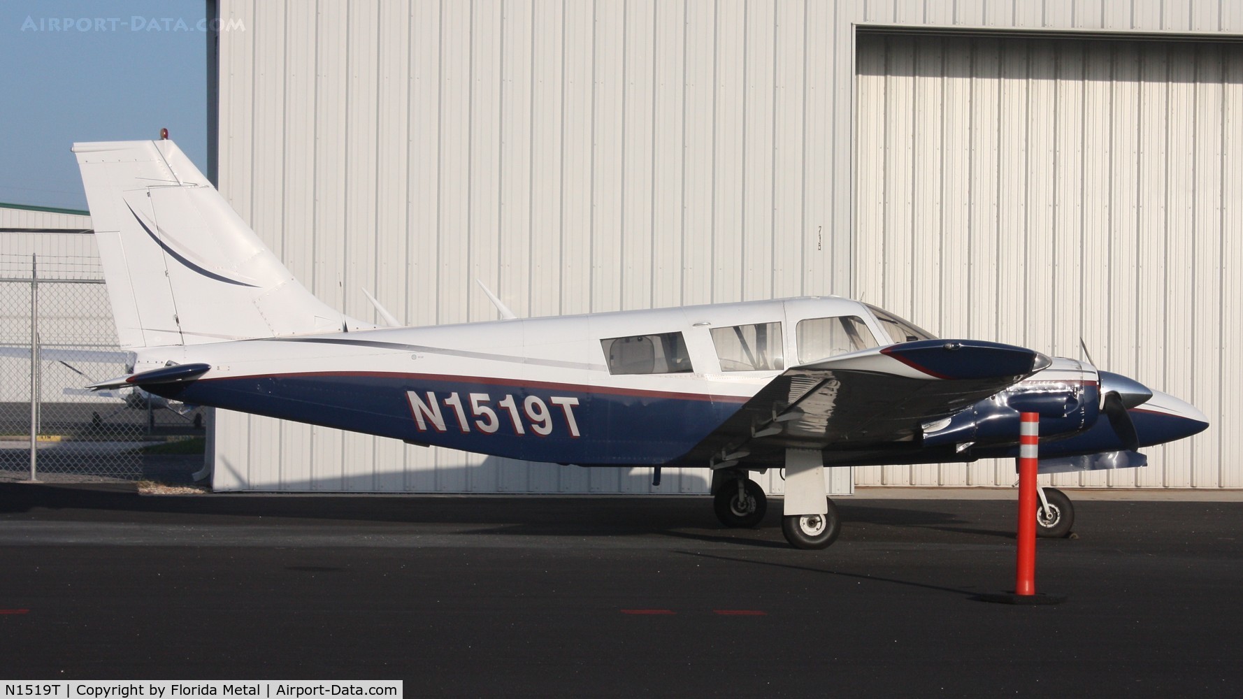 N1519T, 1972 Piper PA-34-200 C/N 34-7250337, PA-34-200