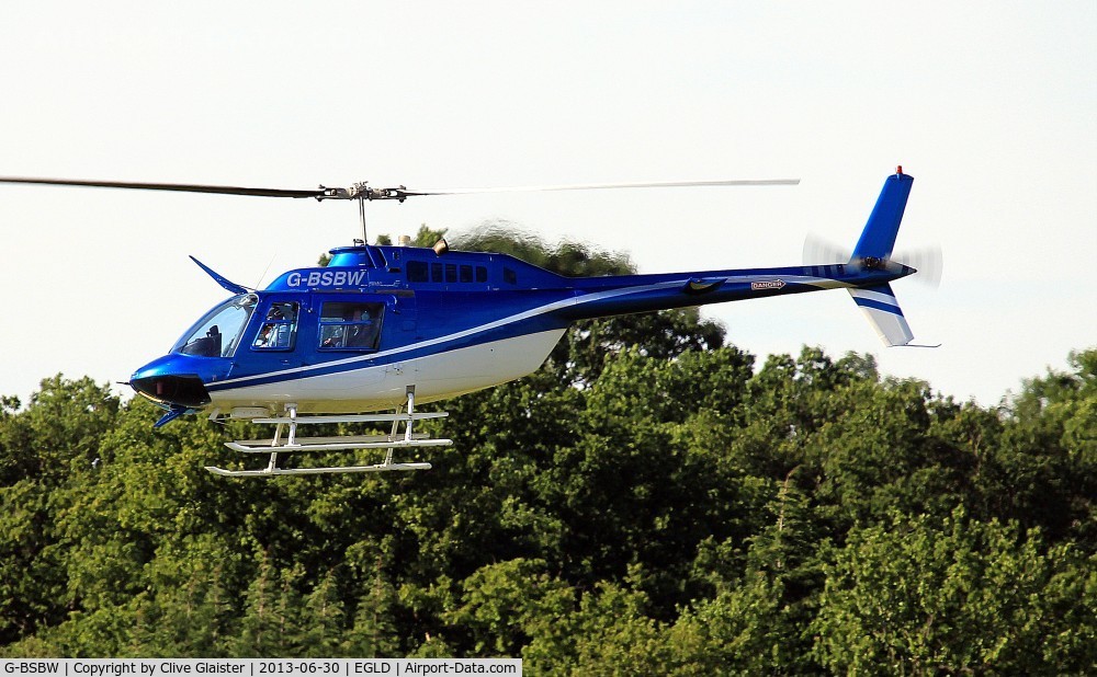 G-BSBW, 1982 Bell 206B JetRanger III C/N 3664, Ex: 9Y-THC > N6498V > G-BSBW - Originally owned to, R & M International in March 1990 and currently with, Castle Air Ltd since July 2011