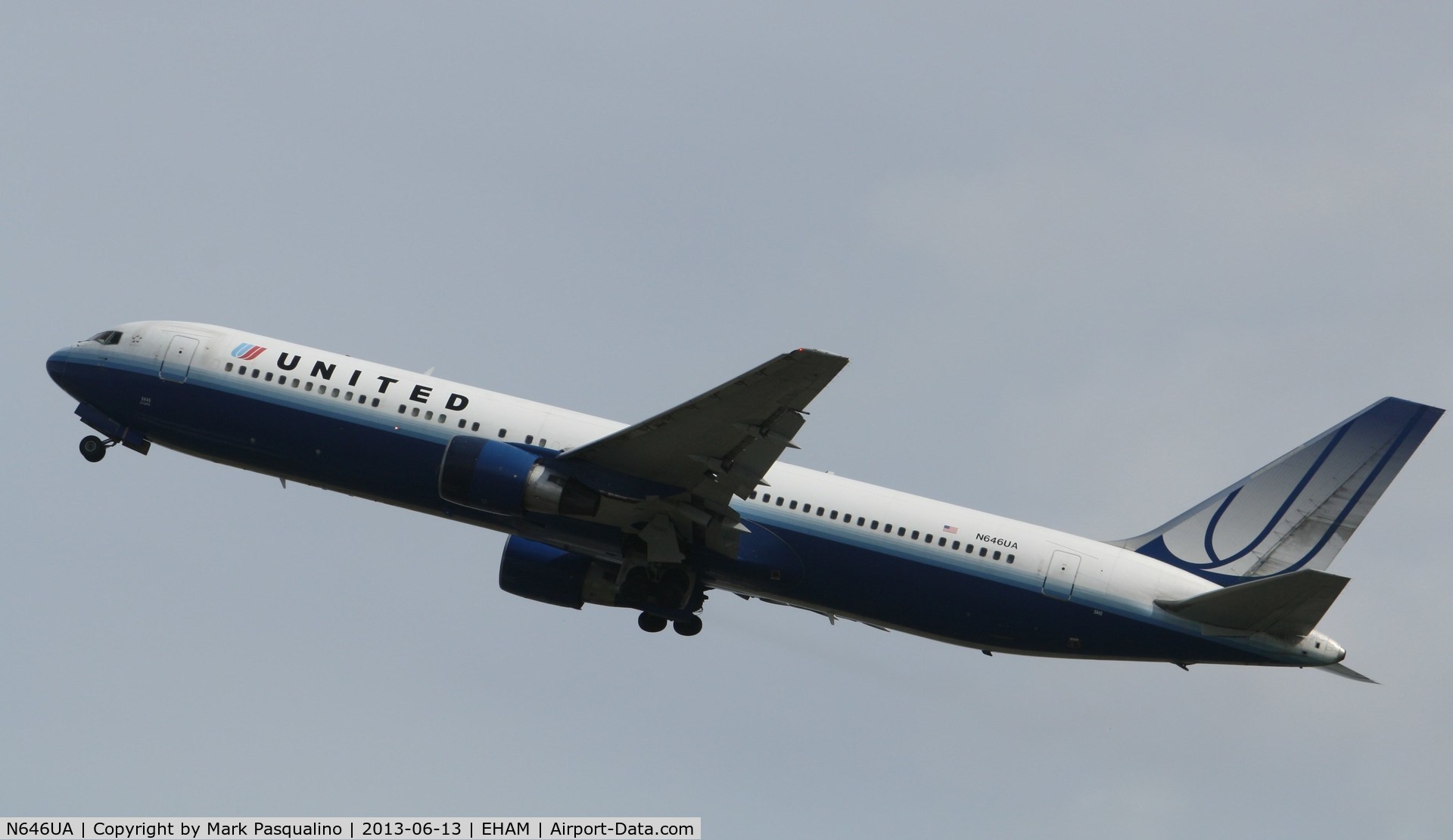 N646UA, 1992 Boeing 767-322/ER C/N 25283, Boeing 767-300