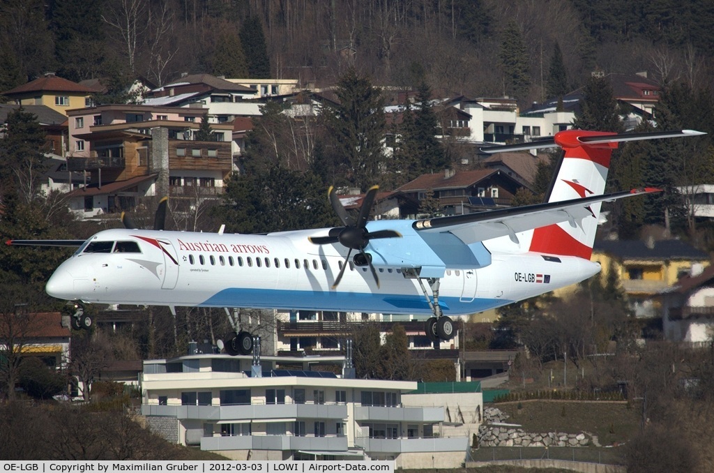 OE-LGB, 1999 De Havilland Canada DHC-8-402Q Dash 8 C/N 4015, 