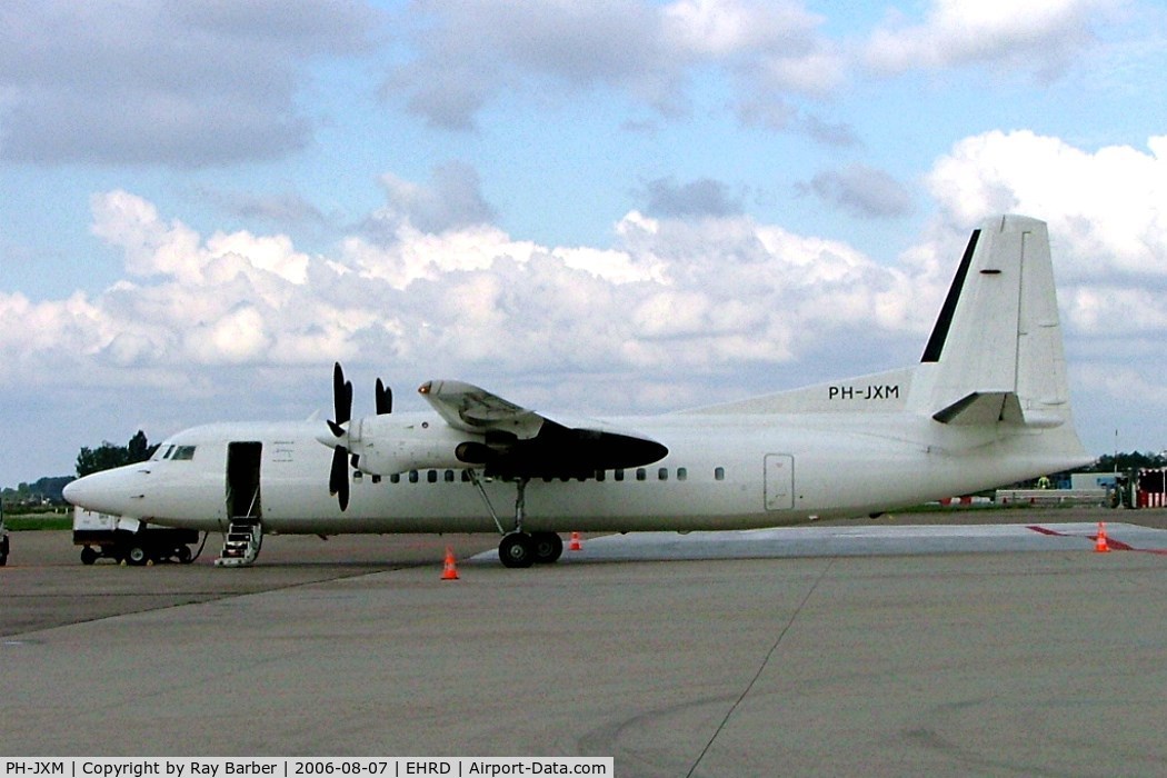 PH-JXM, 1991 Fokker 50 C/N 20237, Fokker F-50 [20237] (KLM cityhopper) Rotterdam~PH 07/08/2006
