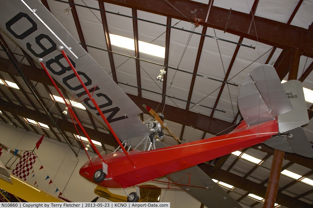N10860, Curtiss-Wright JR CW1 C/N 1086, At Yanks Air Museum , Chino , California