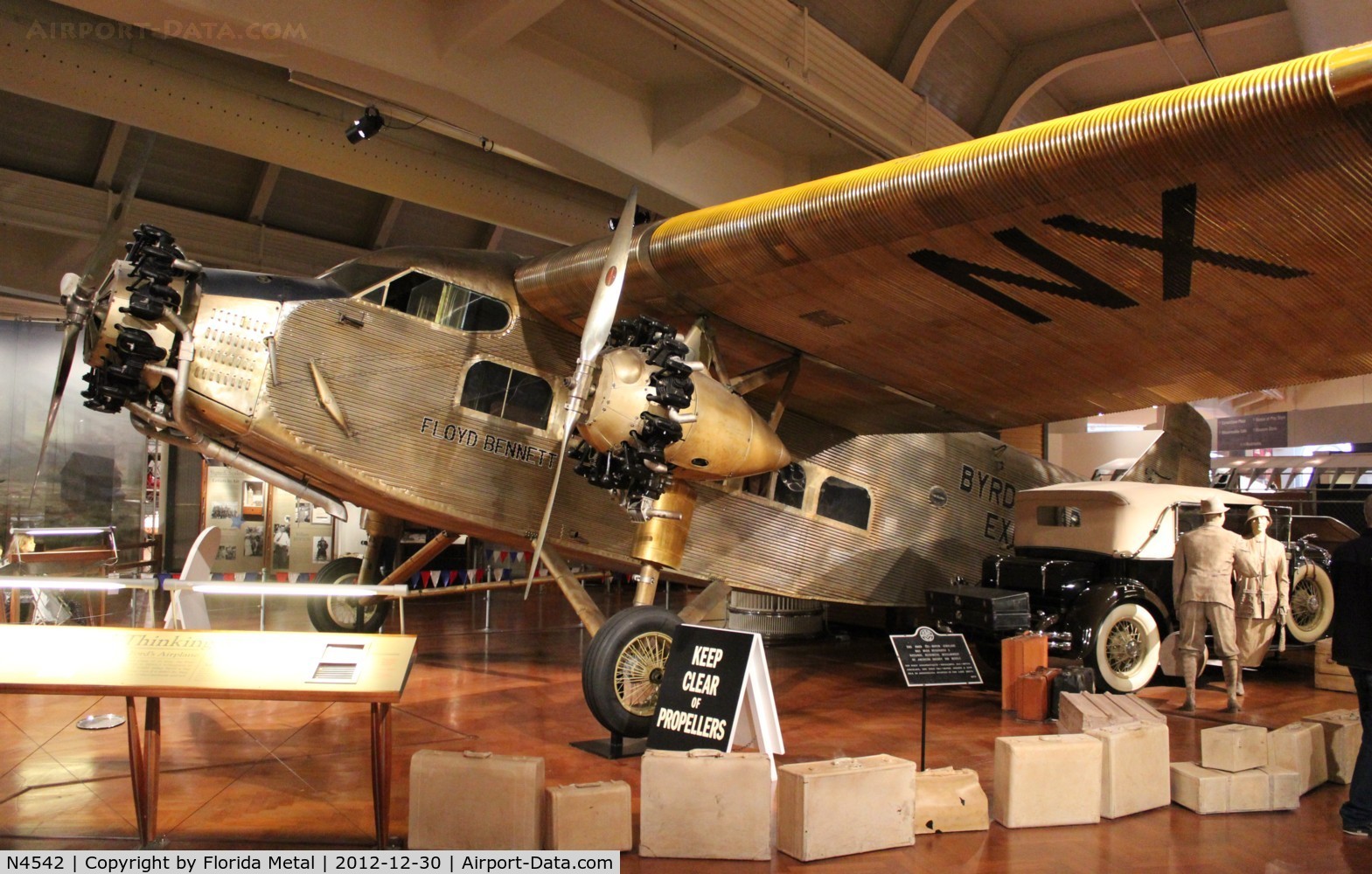 N4542, 1928 Ford 4-AT-B Tri-Motor C/N 15, Ford 4AT-B Trimotor at Henry Ford Museum Dearborn Michigan