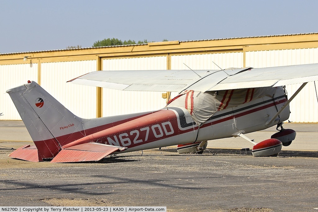 N6270D, 1979 Cessna 172N C/N 17272681, At Corona Municipal , California