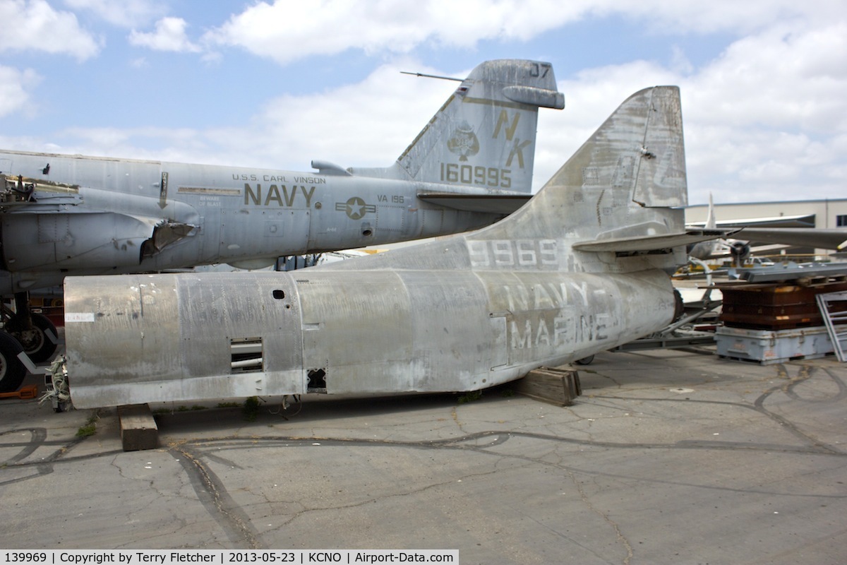 139969, Douglas A-4A Skyhawk (A4D-1) C/N 11334, At Yanks Air Museum , Chino