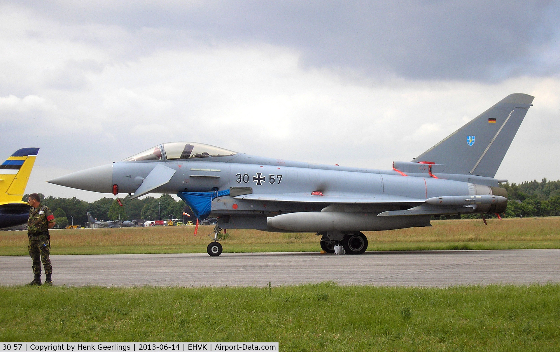30 57, Eurofighter EF-2000 Typhoon C/N GS041, Airforcedays , 14/15 June  2013 at Volkel AFB