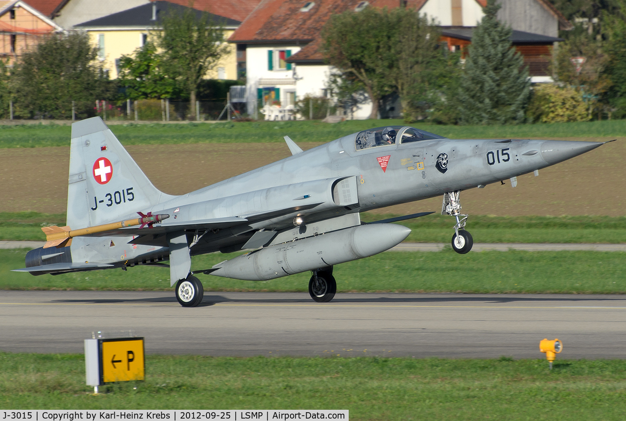 J-3015, Northrop F-5E Tiger II C/N L.1015, Swiss Air Force