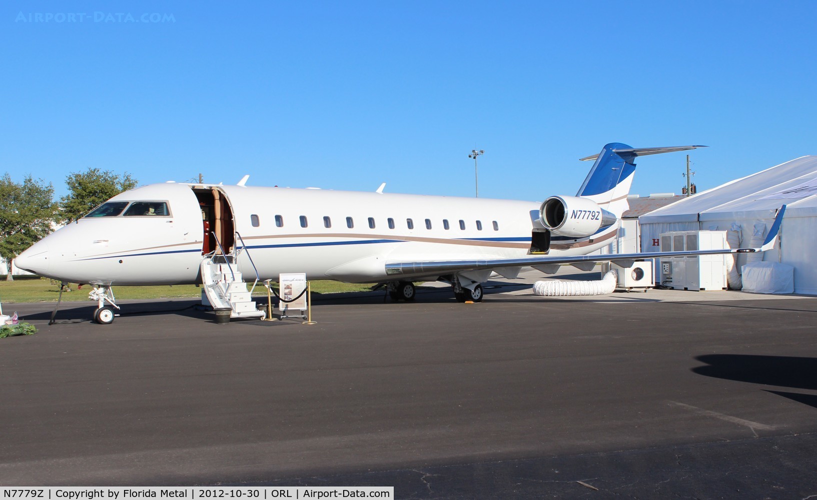 N7779Z, 2003 Bombardier Challenger 605 (CL-600-2B16) C/N 7779, Private CRJ-200/Challenger 800 at NBAA