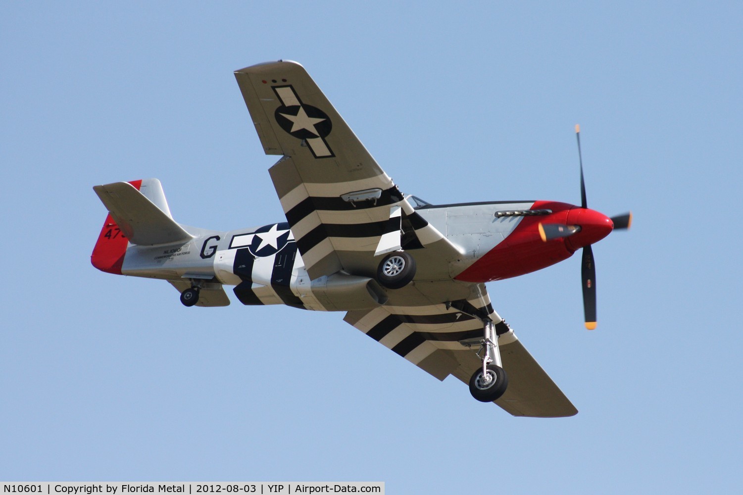 N10601, 1944 North American P-51D Mustang C/N 122-40383, P-51D