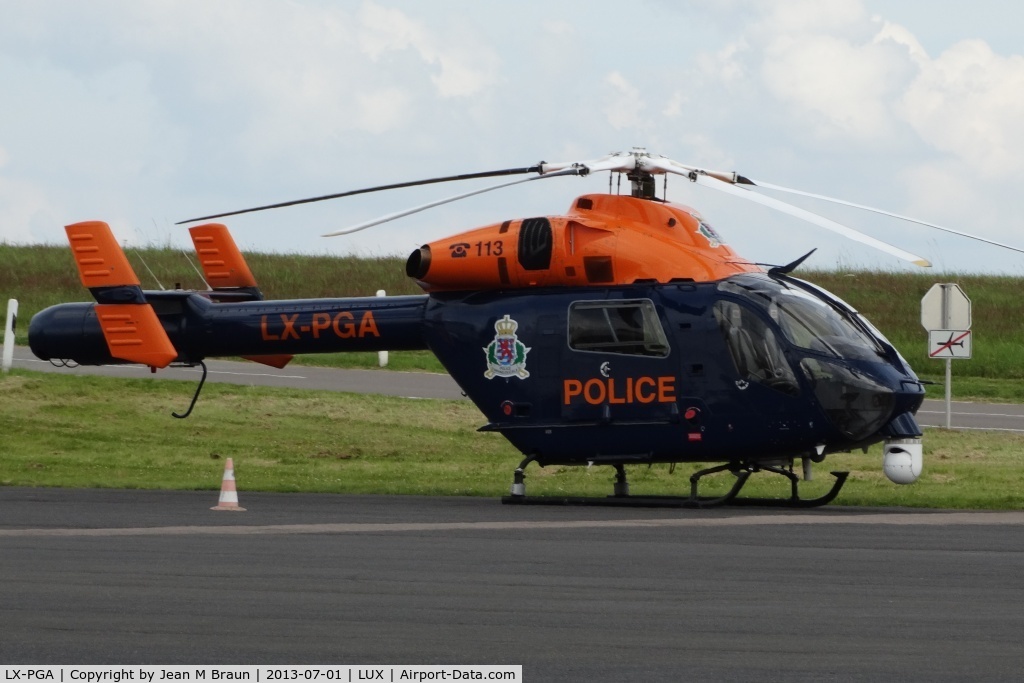 LX-PGA, McDonnell Douglas MD-902 Explorer C/N 900-00106, Police helicopter