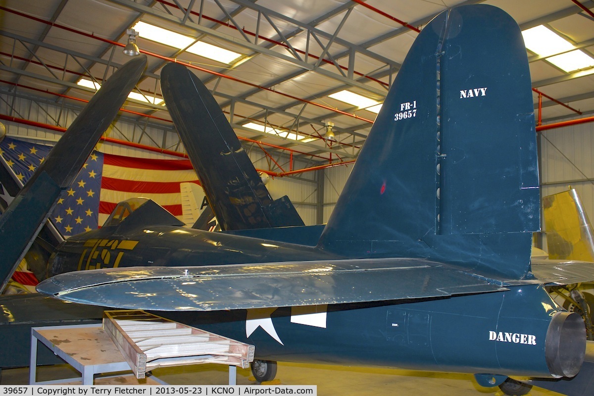 39657, Ryan FR-1 Fireball C/N Not found 39657, Exhibited at Planes of Fame Museum , Chino , California