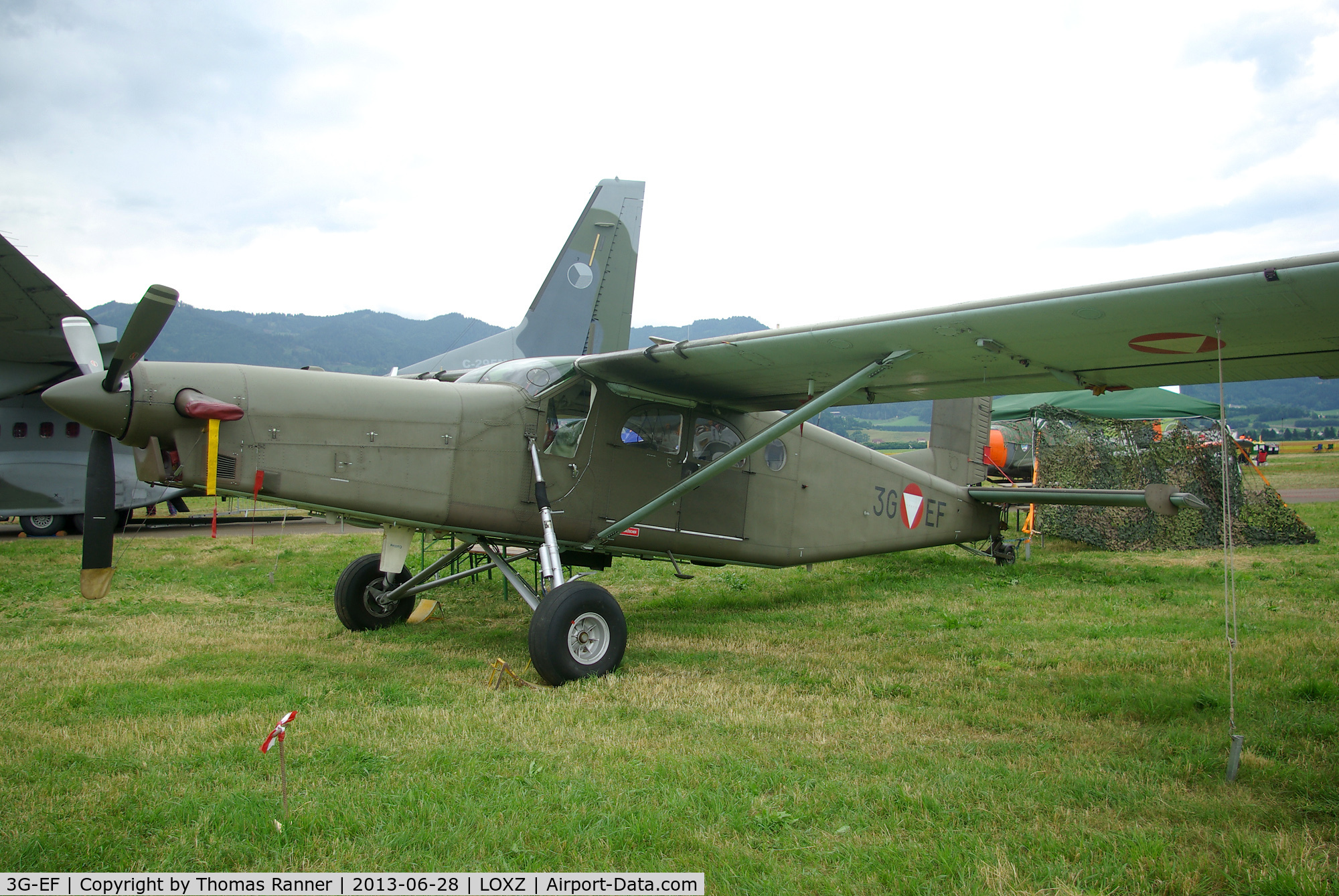 3G-EF, Pilatus PC-6/B2-H2 Turbo Porter C/N 769, Austrian Air Force PC-6