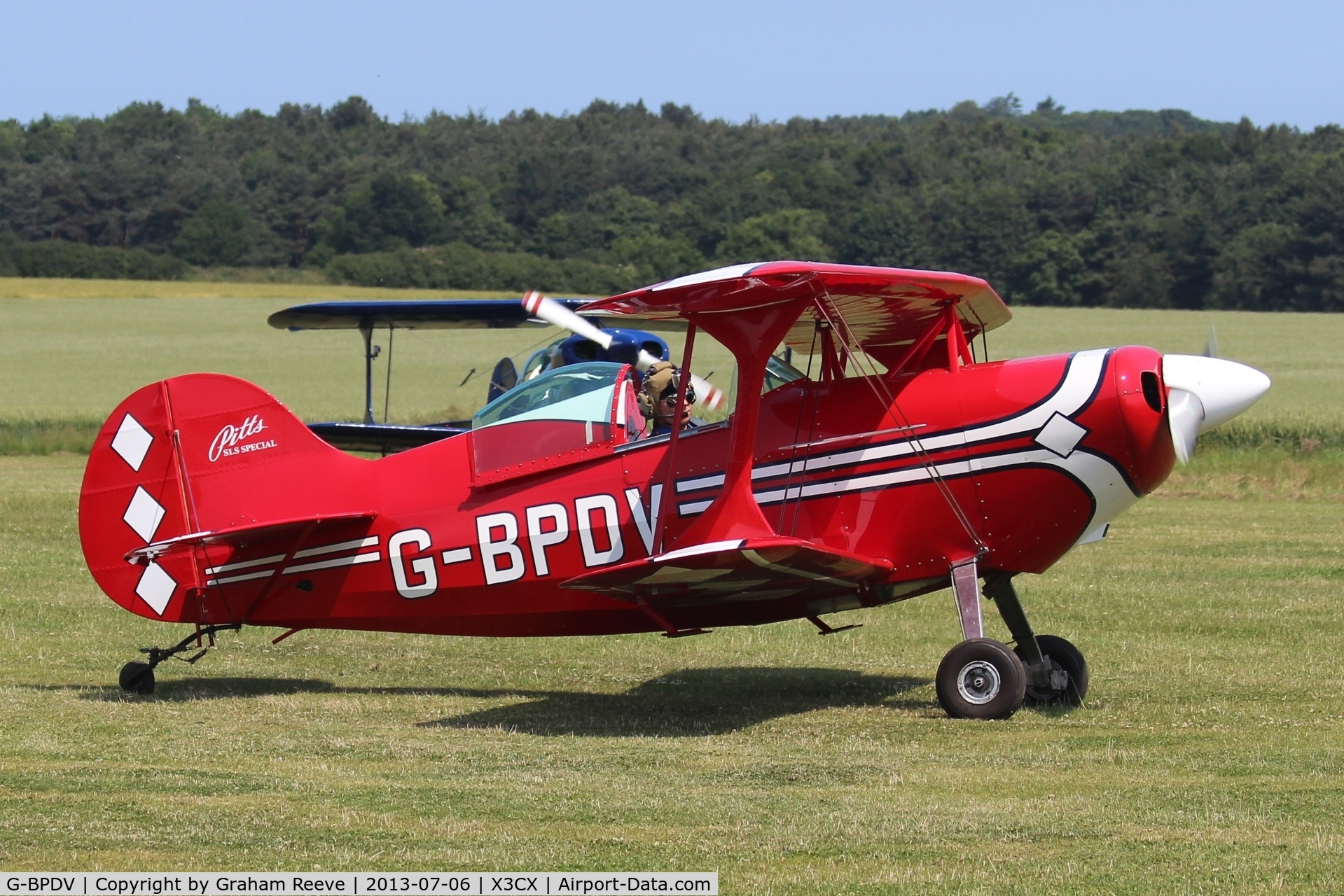 G-BPDV, 1970 Pitts S-1S Special C/N 27P, Just landed.