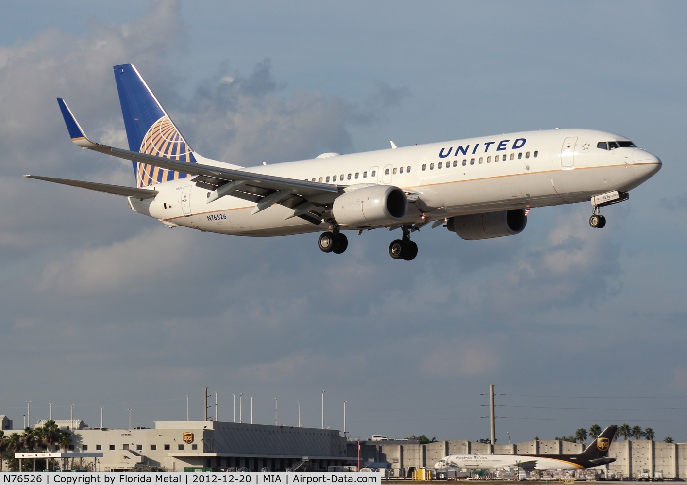 N76526, 2010 Boeing 737-824 C/N 38700, United 737-800