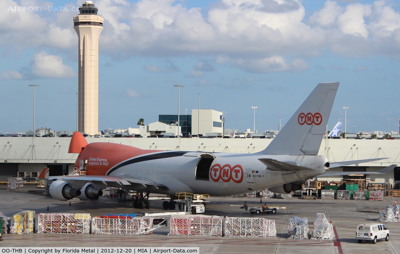OO-THB, 2007 Boeing 747-4HAERF C/N 35234, TNT 747-400F