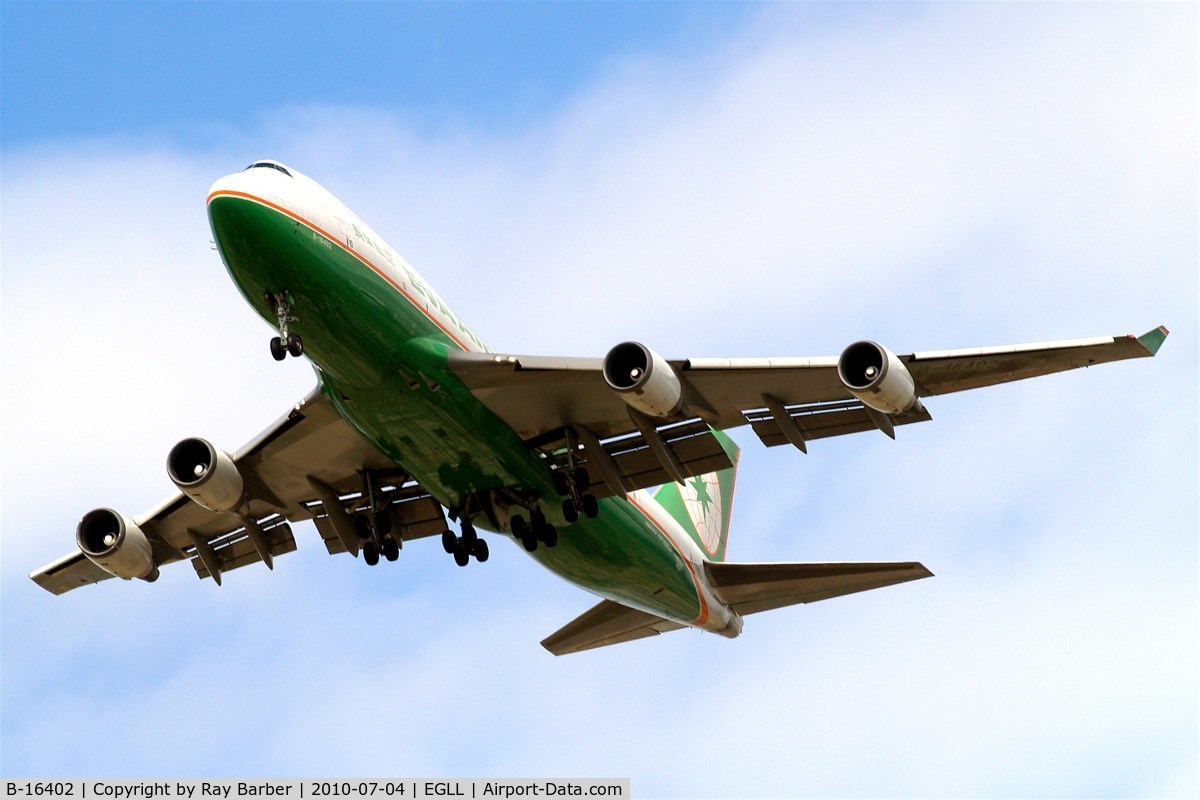 B-16402, 1992 Boeing 747-45E C/N 27063, Boeing 747-45EF [27063] (EVA Airways Cargo) Home~G 04/07/2010
