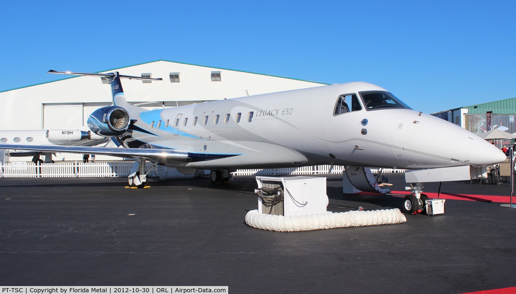 PT-TSC, 2012 Embraer EMB-135BJ Legacy 650 C/N 14501149, Legacy 650 at NBAA