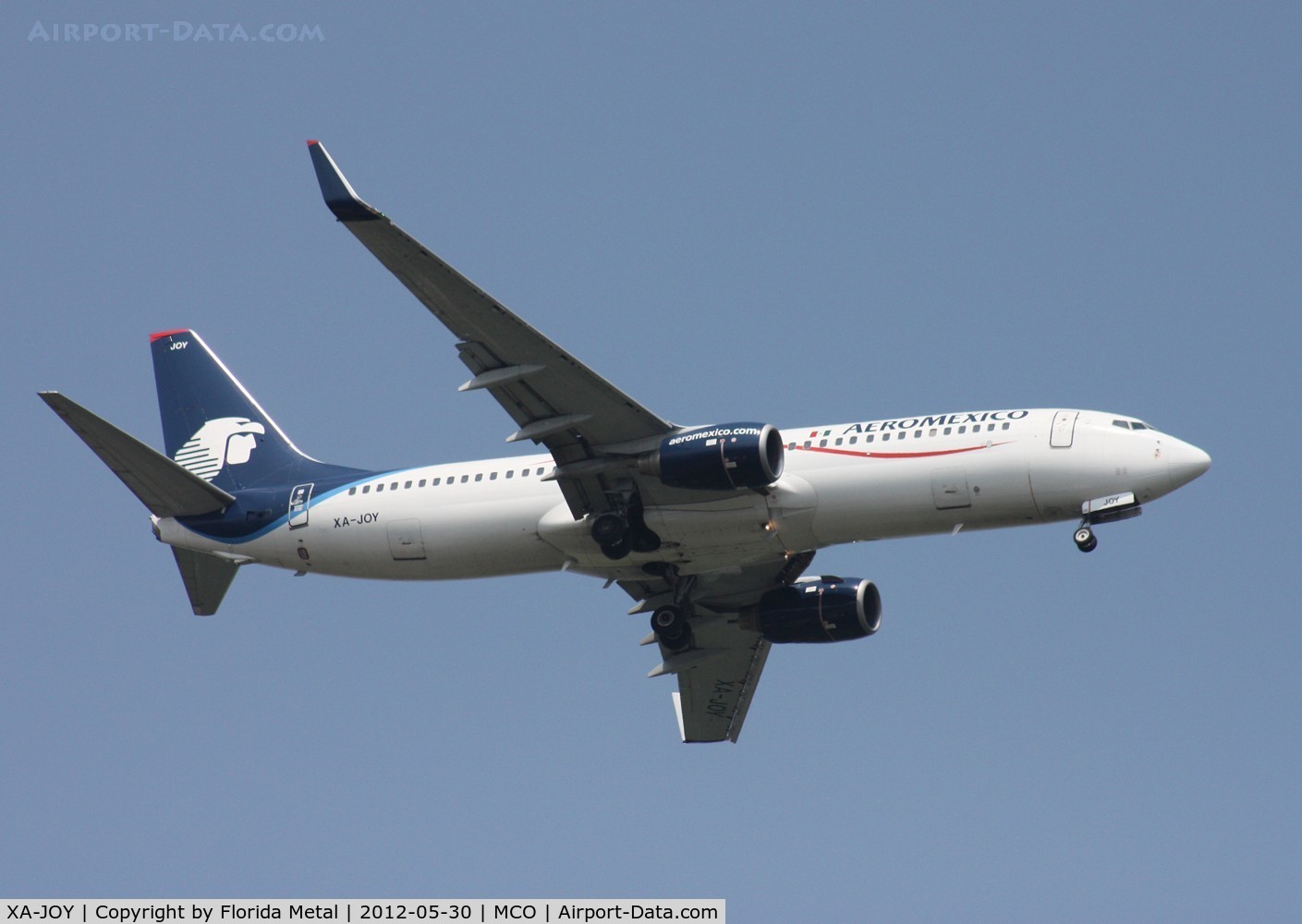 XA-JOY, 2007 Boeing 737-852 C/N 35121-2327, Aeromexico 737-800