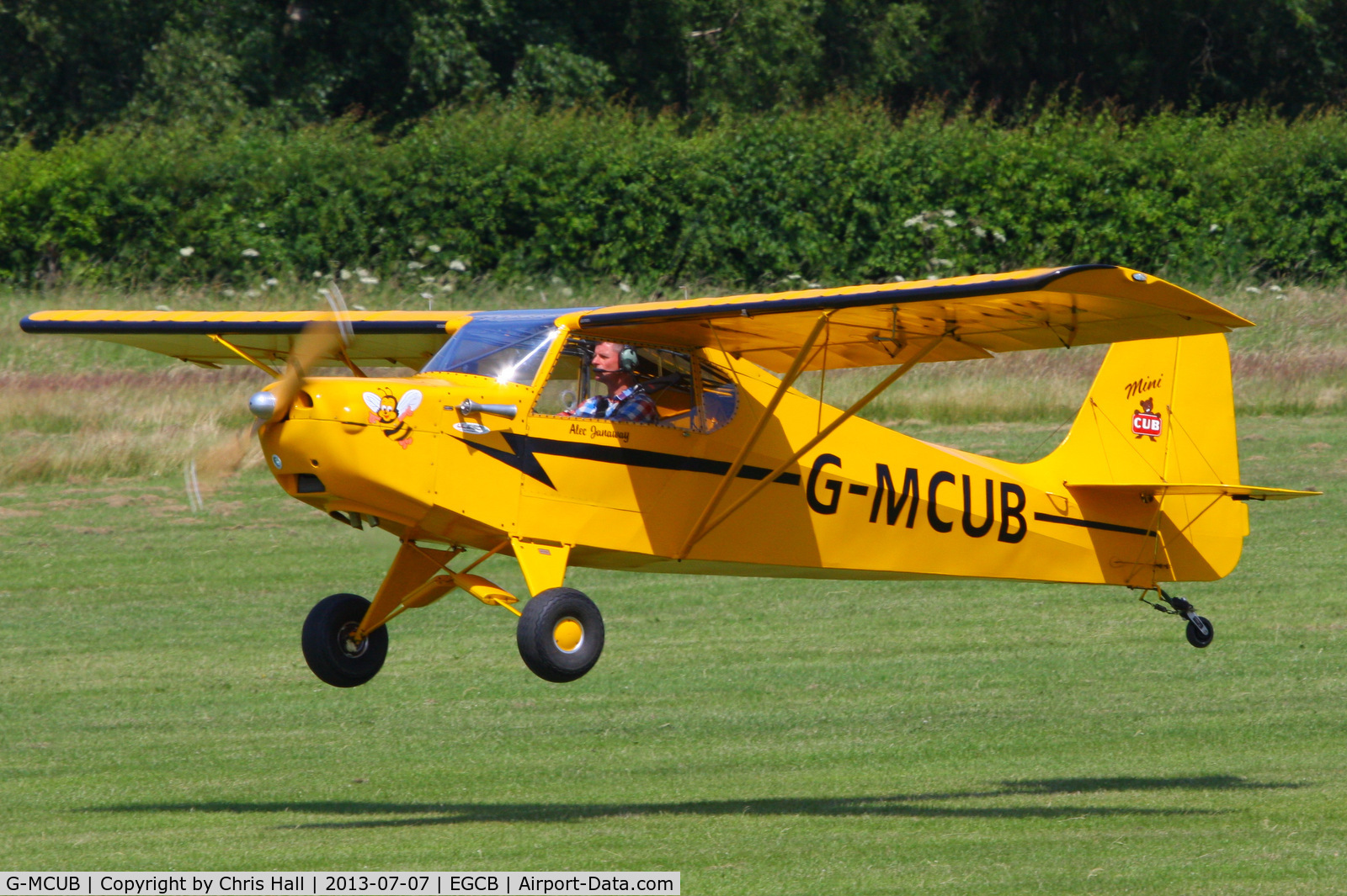 G-MCUB, 2007 Reality Escapade C/N PFA 345-14680, at the Barton open day and fly in
