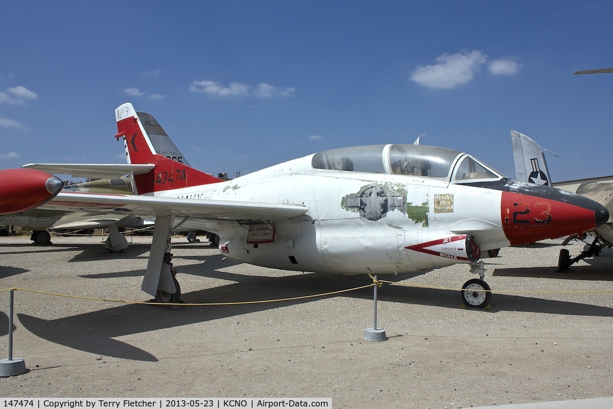 147474, North American T-2A Buckeye C/N 253-65, At Planes of Fame Museum , Chino , California