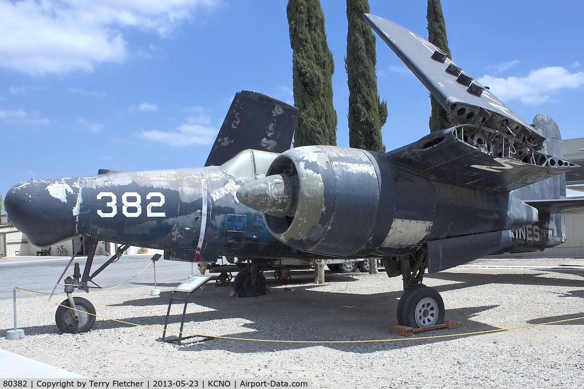 80382, Grumman F7F-3N Tigercat C/N C.124, At Planes of Fame Museum , Chino , California