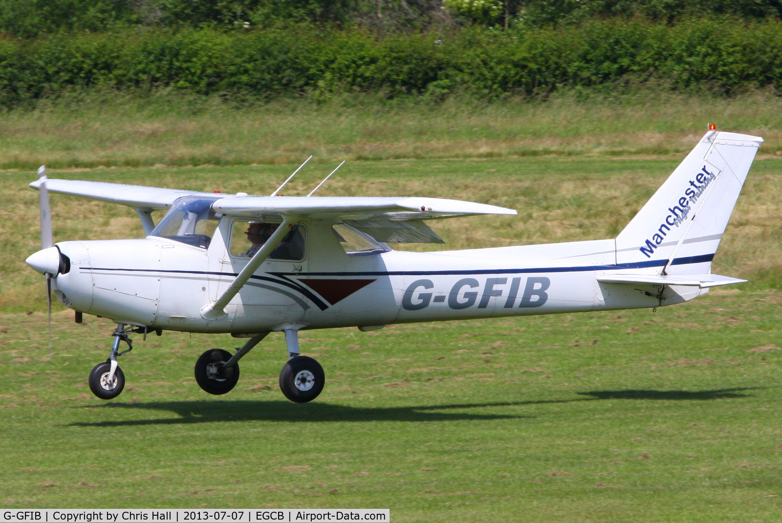 G-GFIB, 1979 Reims F152 C/N 1556, at the Barton open day and fly in