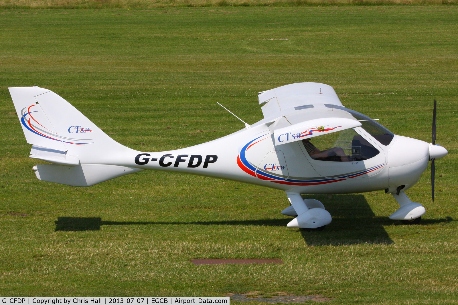 G-CFDP, 2008 Flight Design CTSW C/N 8367, at the Barton open day and fly in