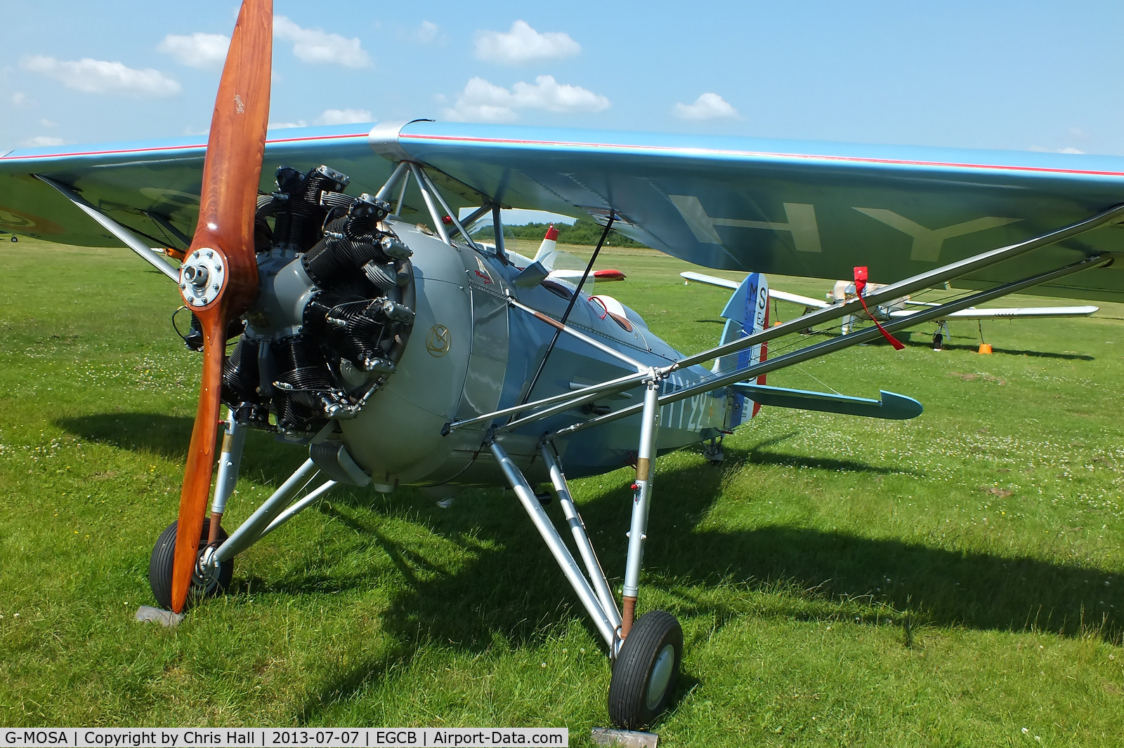 G-MOSA, 1952 Morane-Saulnier MS.317 C/N 351, at the Barton open day and fly in