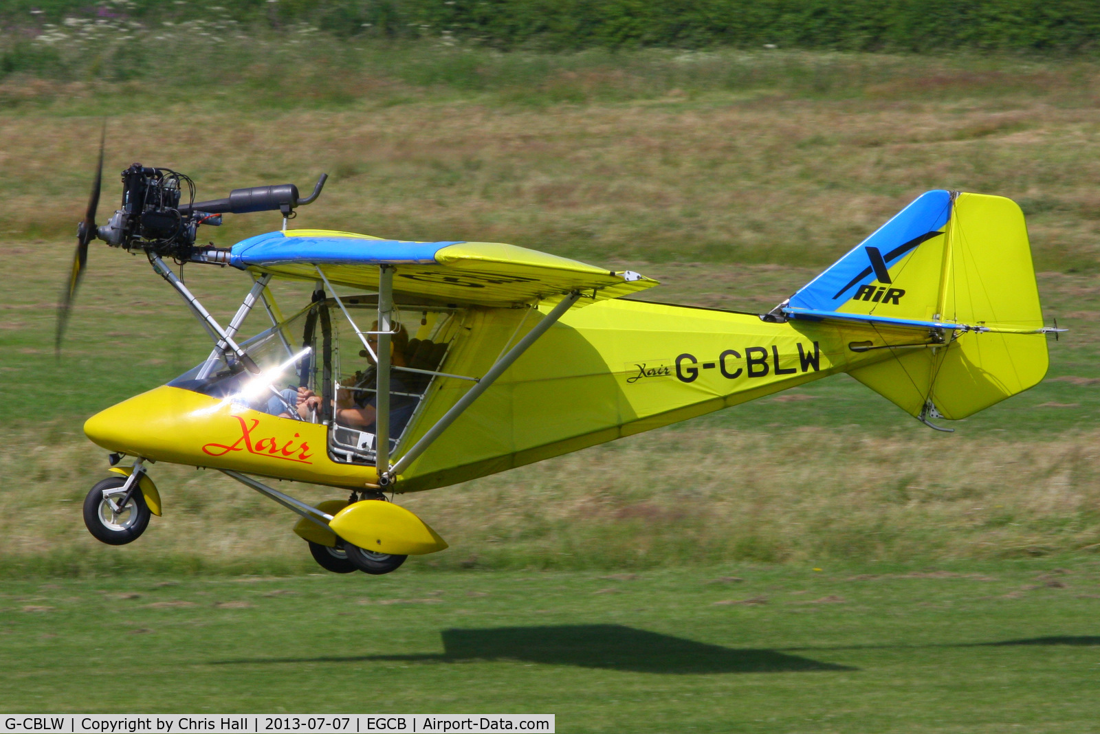 G-CBLW, 2002 X'Air Falcon V2(1) C/N BMAA/HB/209, at the Barton open day and fly in