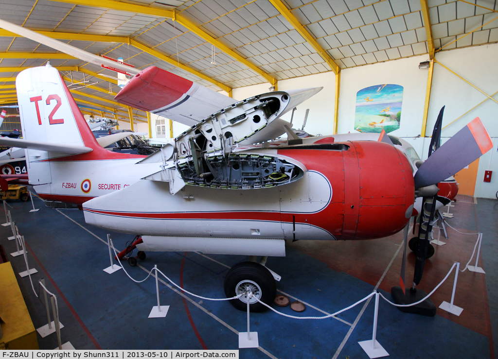 F-ZBAU, 1958 Grumman (Conair) CS2F Firecat C/N DHC-32, Preserved at St-Victoret Museum since 2008