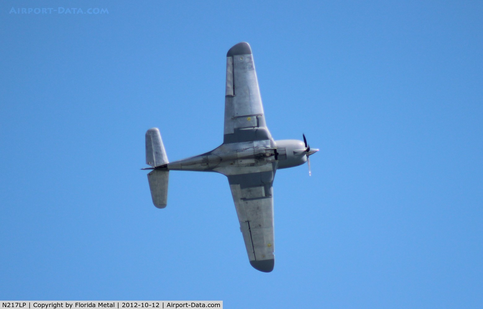 N217LP, 1946 Globe GC-1B Swift C/N 310, Lopresti Fury over Daytona Beach