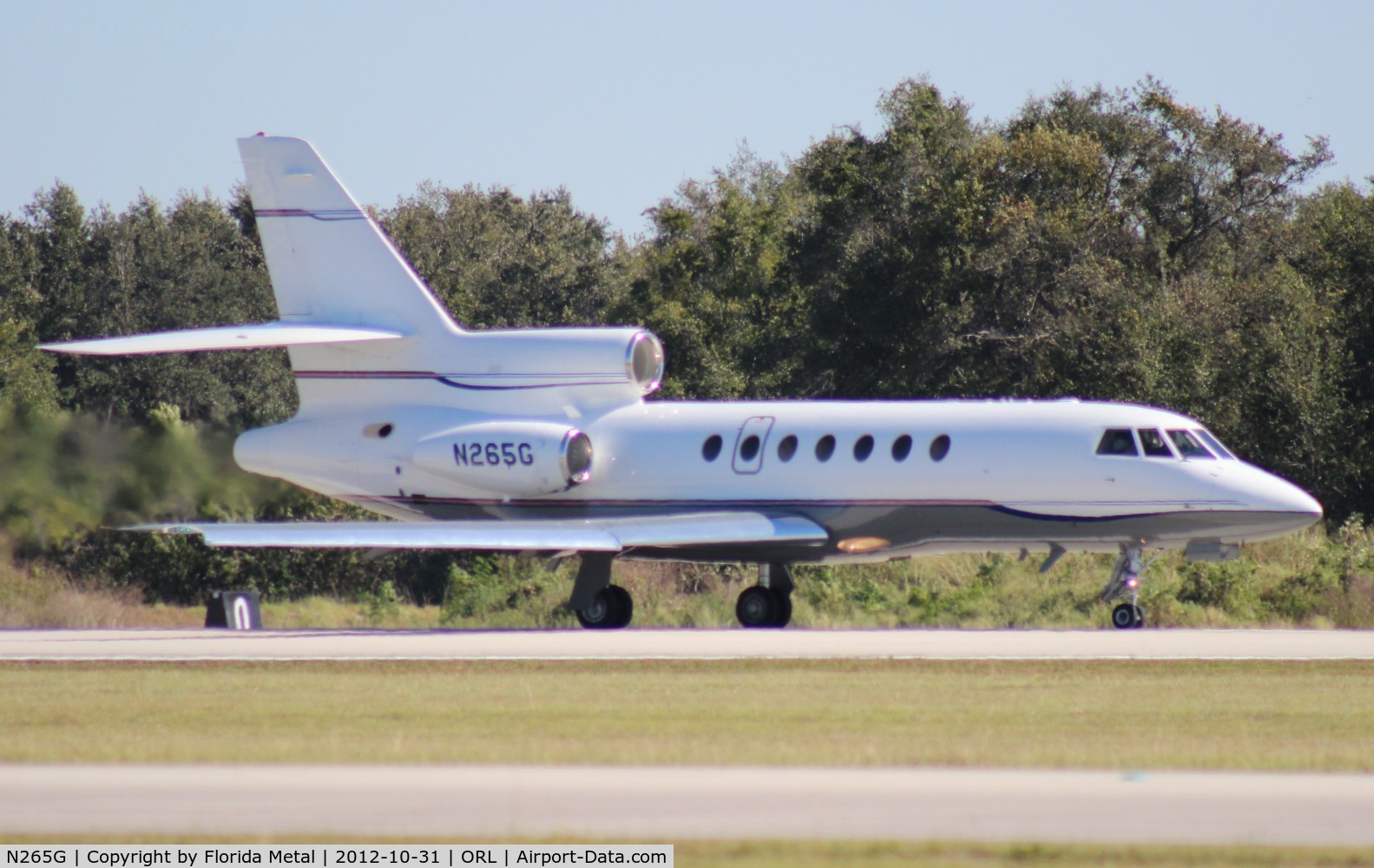 N265G, 1990 Dassault Falcon 50 C/N 214, Falcon 50