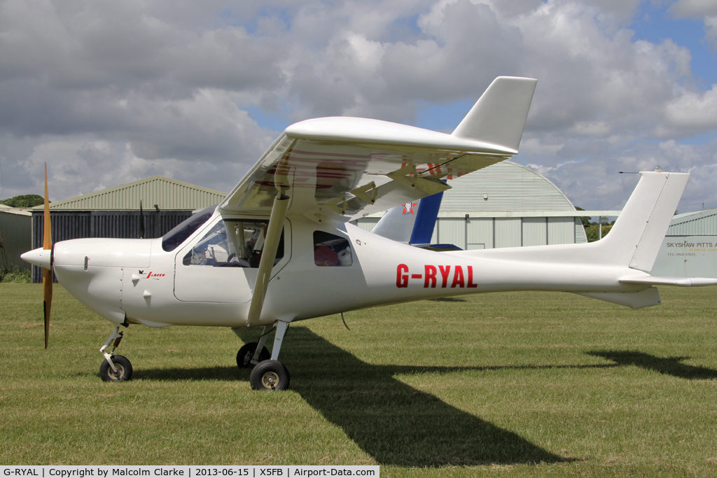 G-RYAL, 2000 Jabiru UL C/N PFA 274A-13365, Jabiru UL. Participant in Fly UK 2013. Fishburn Airfield, June 2013.