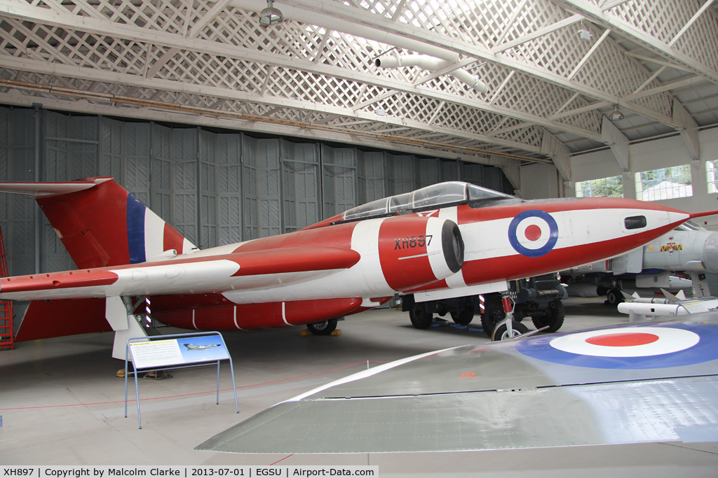 XH897, 1958 Gloster Javelin FAW.9 C/N Not found XH897, Gloster Javelin FAW.9. At The Imperial War Museum, Duxford. July 2013.