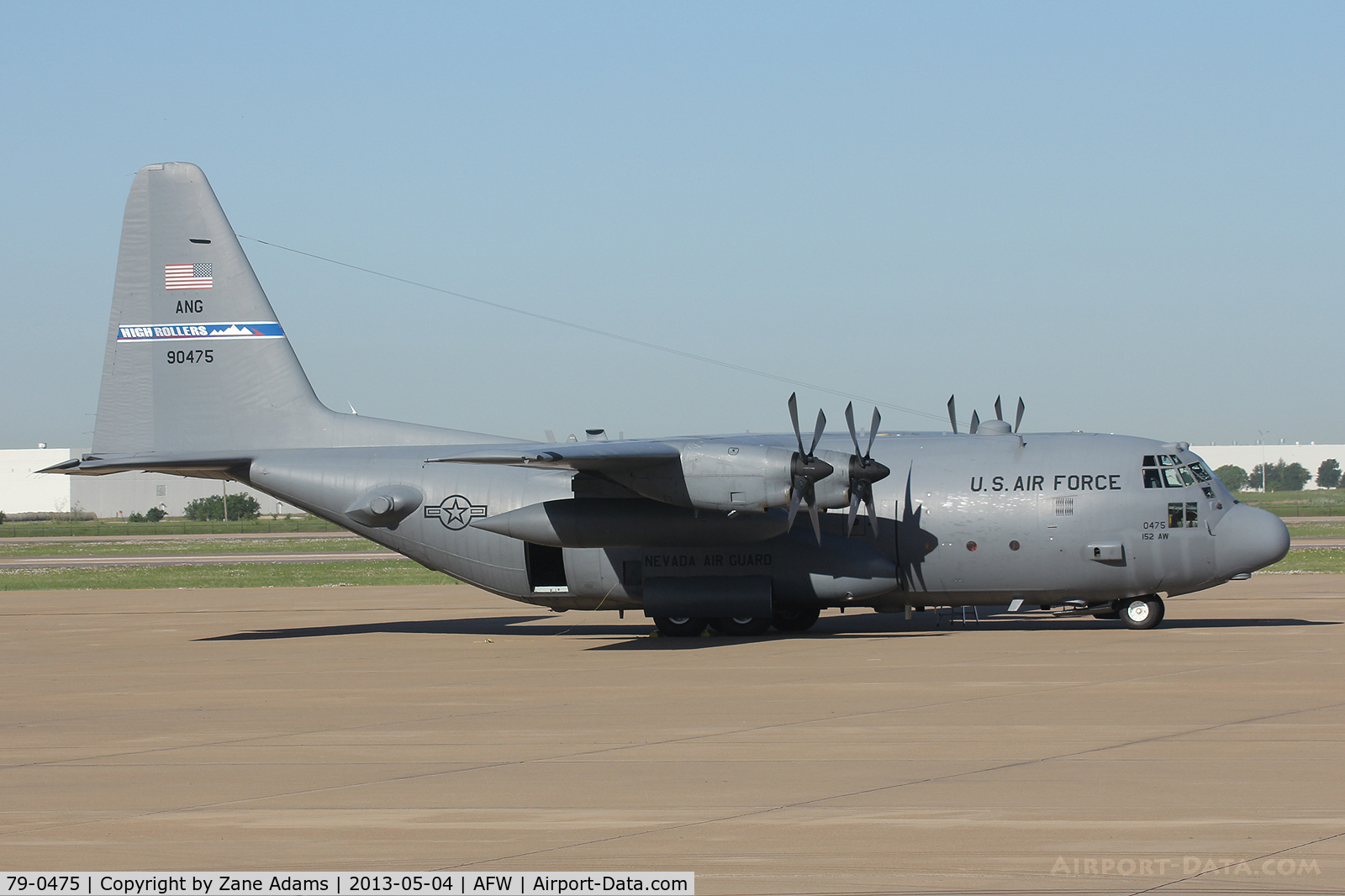 79-0475, 1979 Lockheed C-130H Hercules C/N 382-4855, At Alliance Airport - Fort Worth, TX