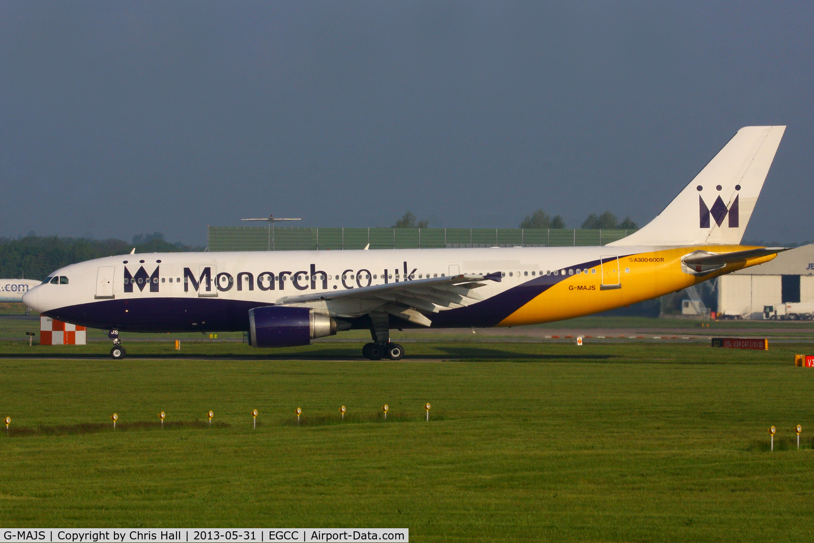 G-MAJS, 1991 Airbus A300B4-605R C/N 604, Monarch