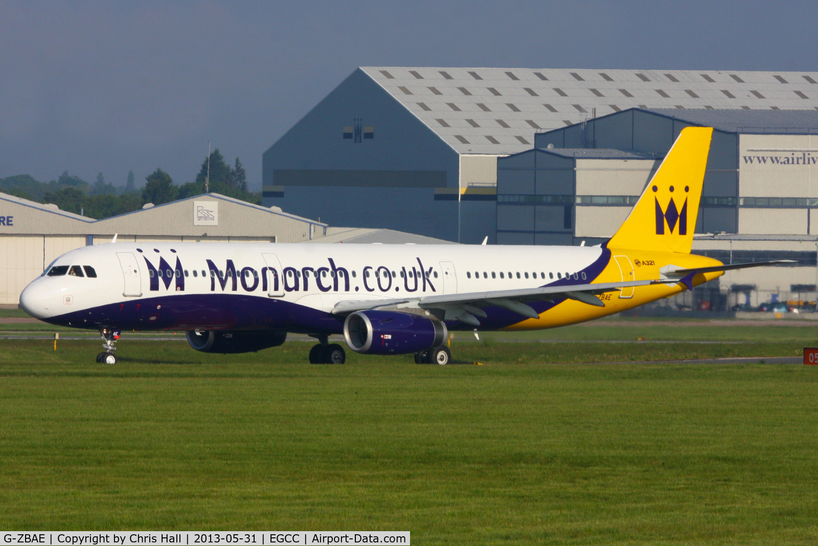 G-ZBAE, 2013 Airbus A321-231 C/N 5606, Monarch