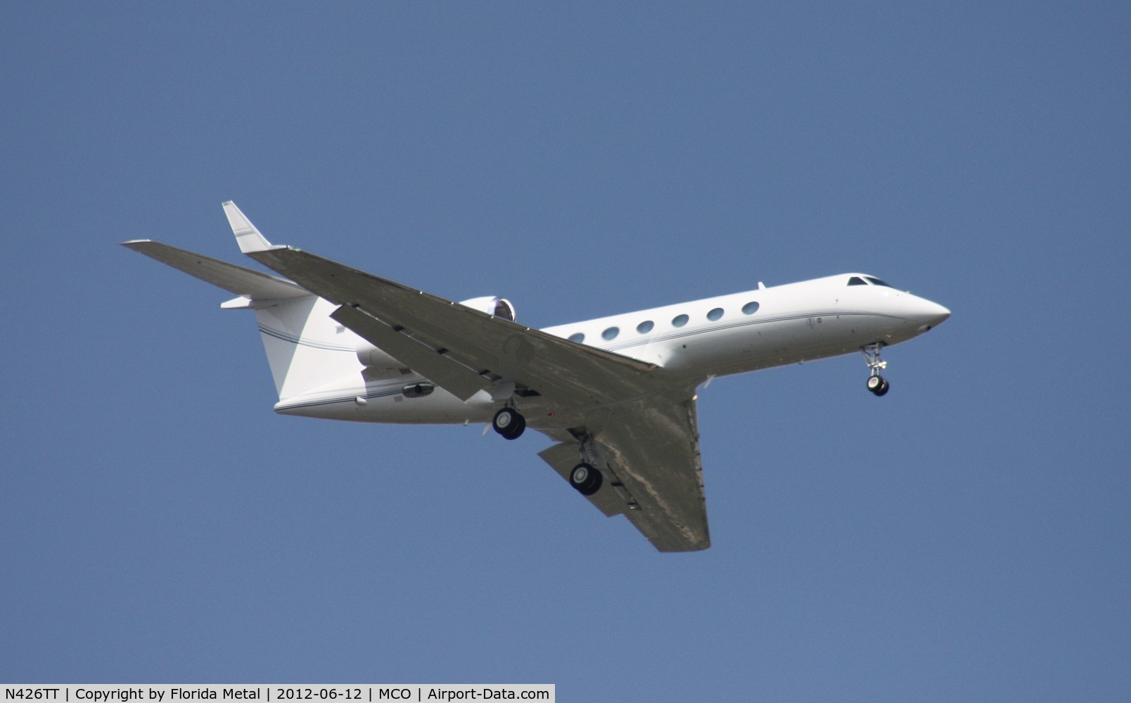 N426TT, 2011 Gulfstream Aerospace GIV-X (G450) C/N 4236, Gulfstream 450