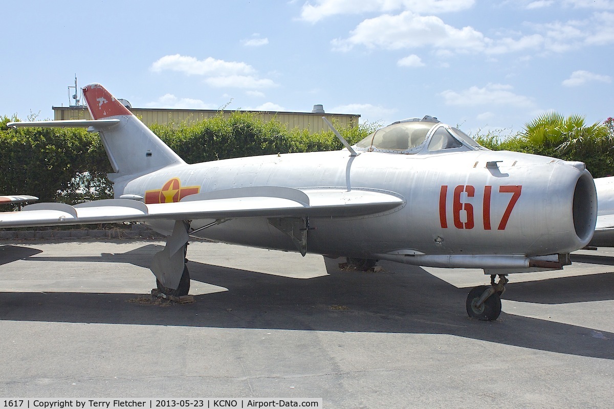 1617, PZL-Mielec Lim-5 (MiG-17F) C/N 1C1617, At Planes of Fame Museum , Chino California