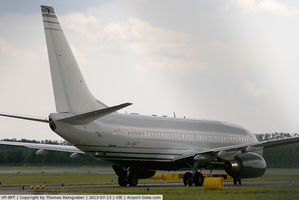 VP-BFT, 2007 Boeing 737-7JB BBJ C/N 36714/2340, Veteran Air Boeing 737-700