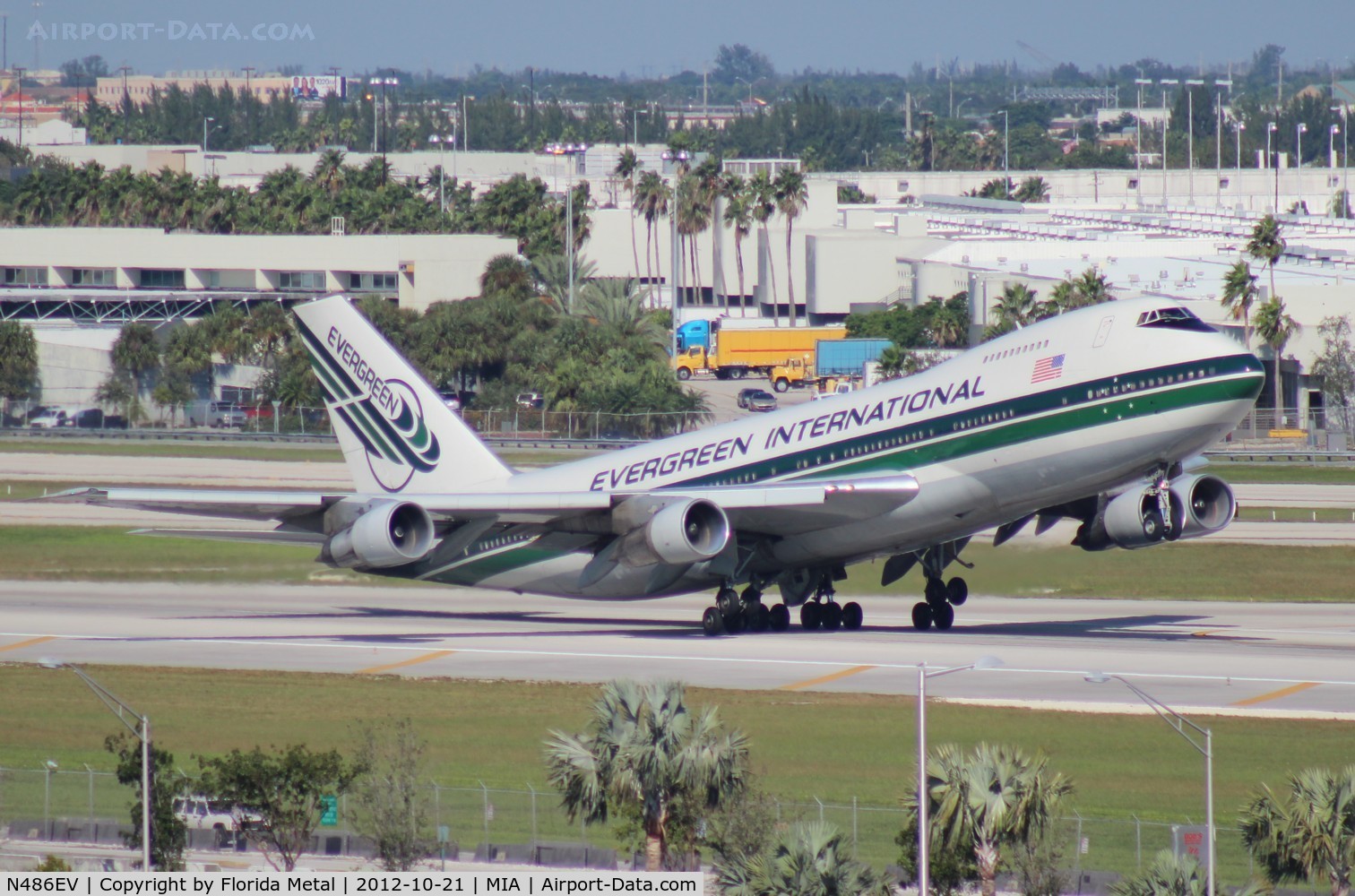 N486EV, 1974 Boeing 747-212B C/N 20888, Evergreen 747-200