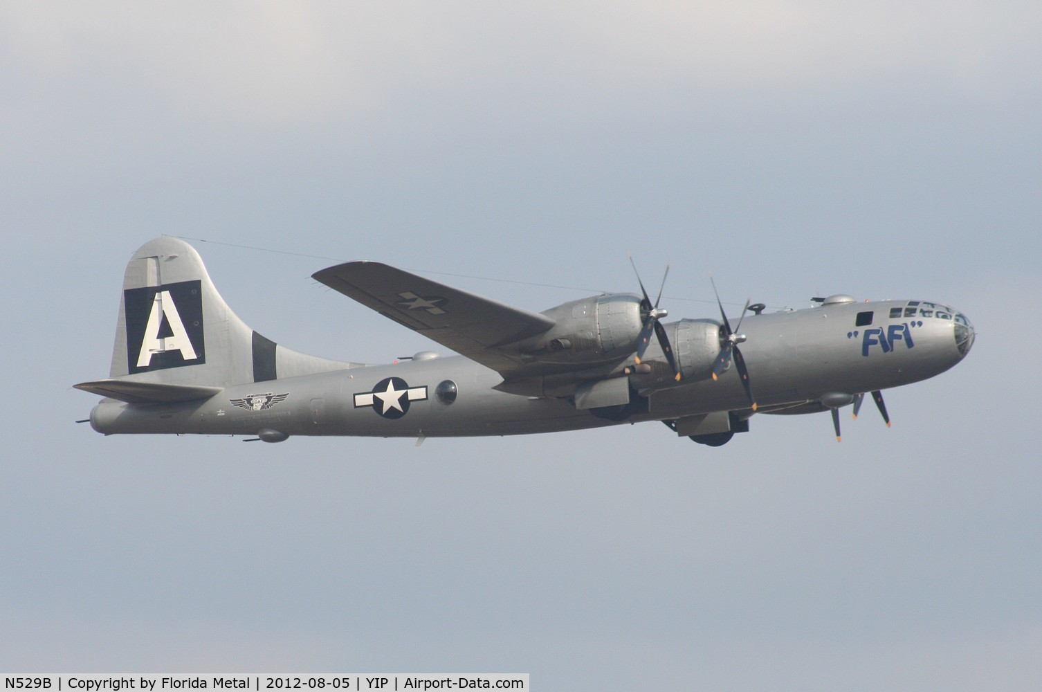 N529B, 1944 Boeing B-29A-60-BN Superfortress C/N 11547, Fifi B-29