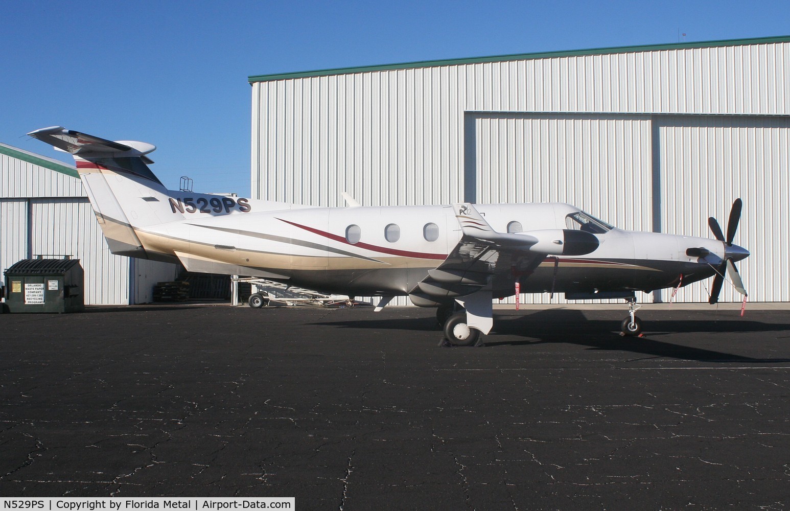 N529PS, 2003 Pilatus PC-12/45 C/N 529, Pilatus PC-12