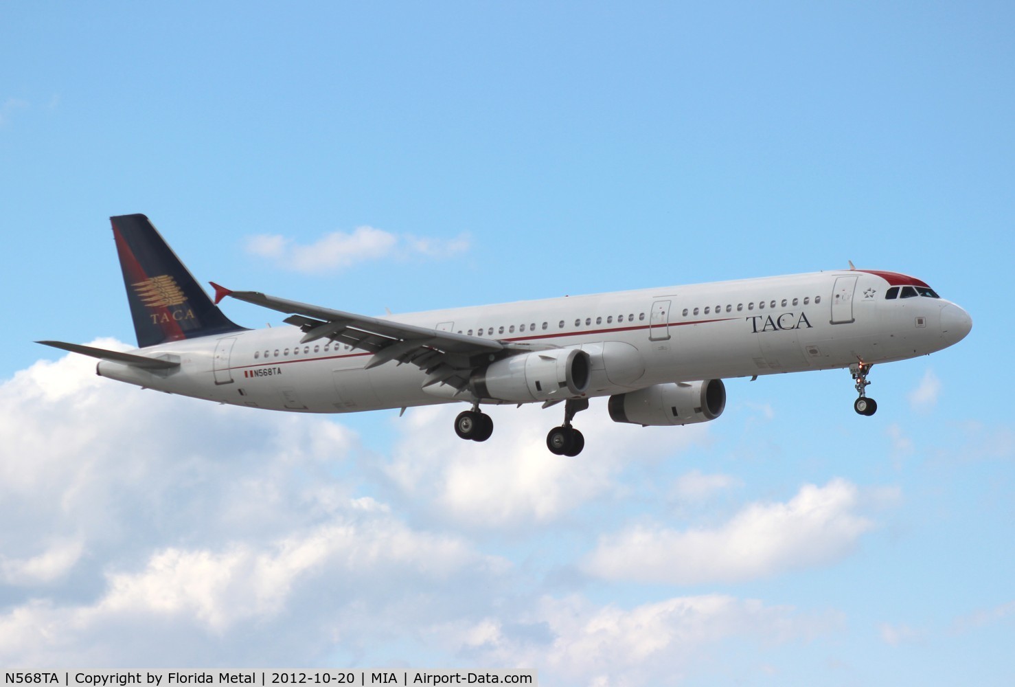 N568TA, 2006 Airbus A321-231 C/N 2687, Taca A321